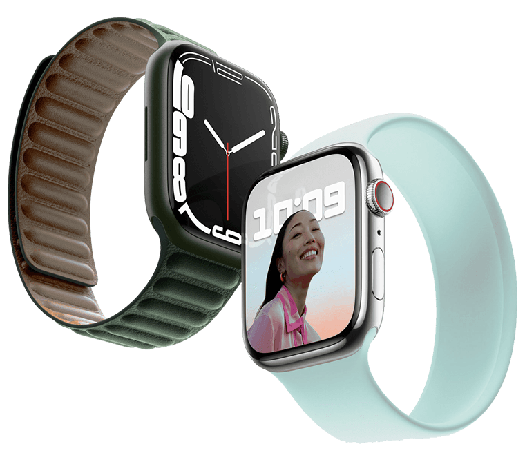 two diffrent wrist watch with two different colors.